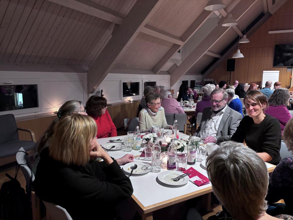 Jahresabschlussfeier. BIldrechte: Ambulanter Hospizdienst Westlicher Enzkreis e.V.